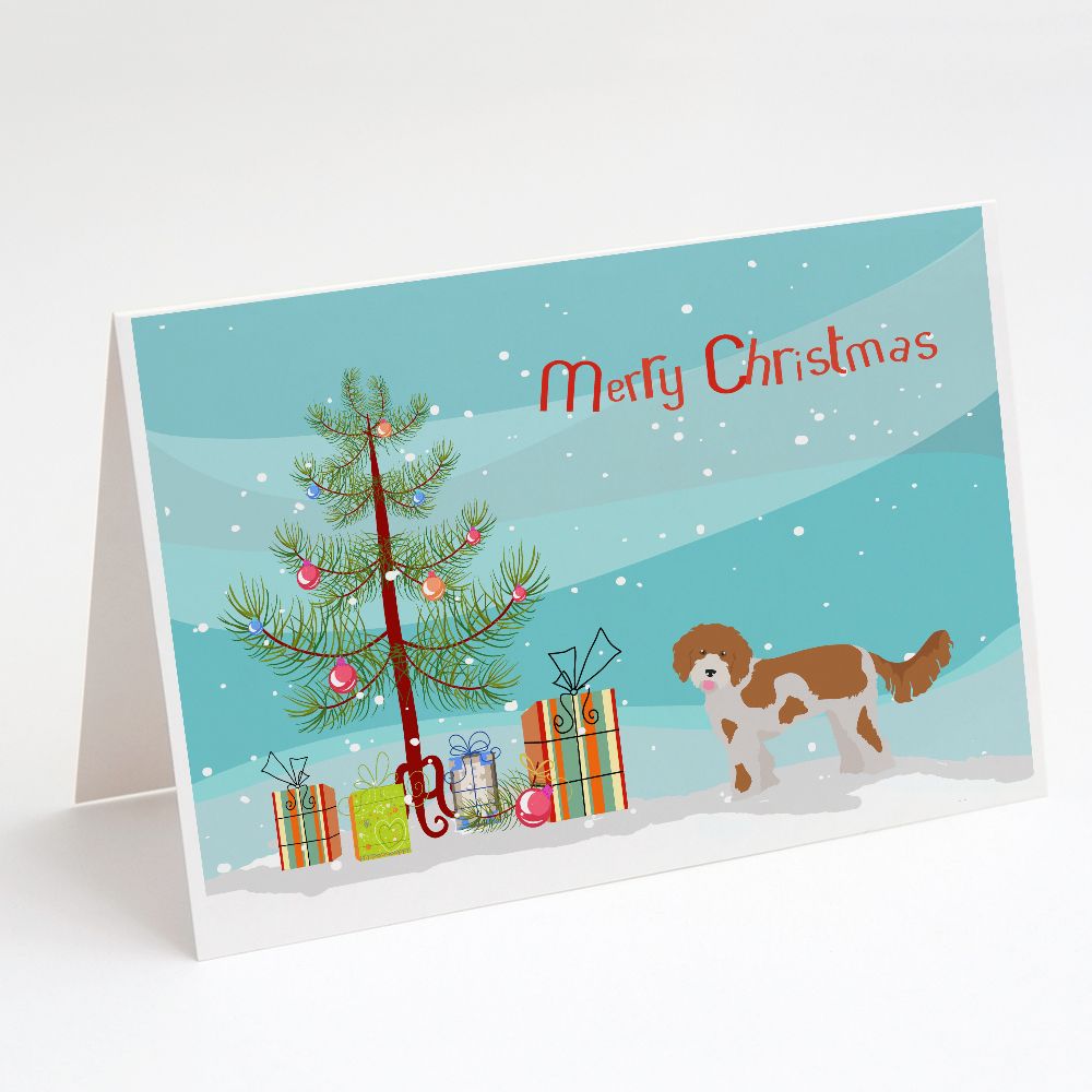 [RDY] [送料無料] Caroline's Treasures Cavapoo Christmas Greeting Cards with Envelop, 5" x 7" (8 Count) [楽天海外通販] | Caroline's Treasures Cavapoo Christmas Greeting Cards with Envelopes, 5" x 7" (8 Count)