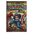 [送料無料] Marvel Captain America HD Comic Cover Rug, 4'6 