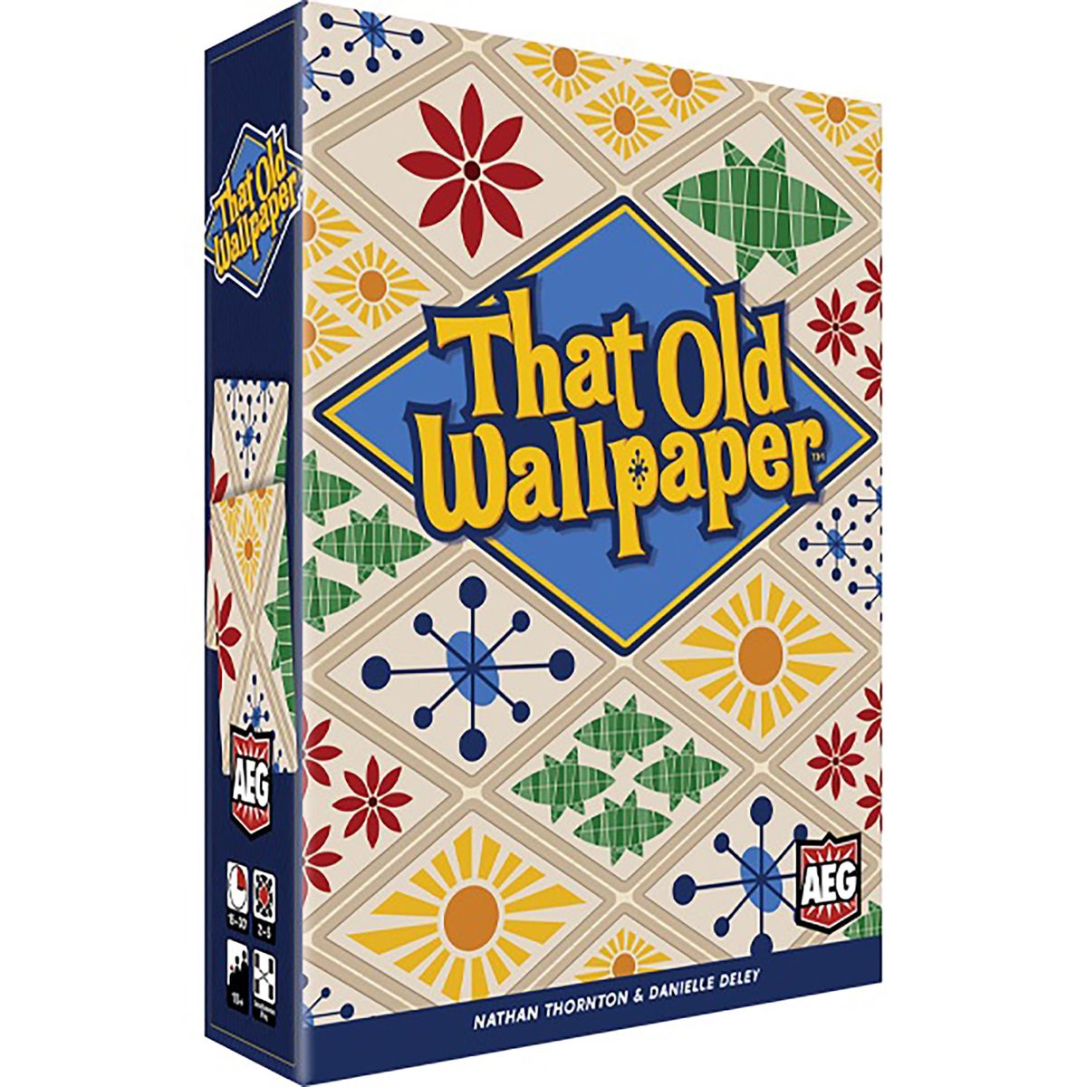 [送料無料] That Old Wallpaper - Memory Card Game, ALDERAC Entertainment Group - 形状、色、パターンゲーム、対象年齢10歳以上、2-5人、15-30分 [楽天海外通販] | That Old Wallpaper - Memory Card Game, Alderac Entertainme