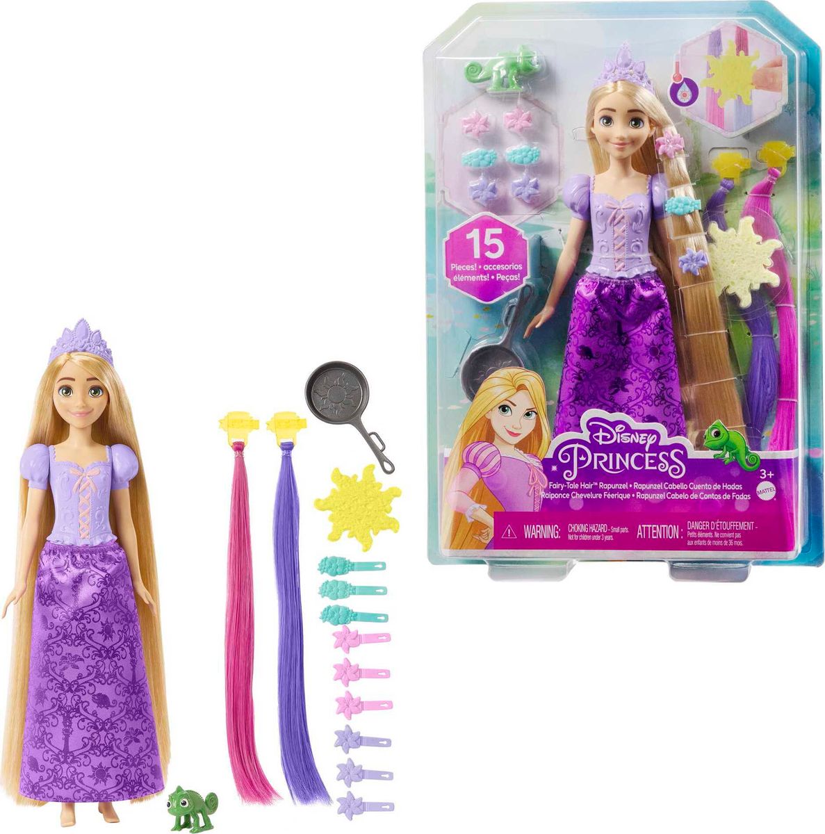 [] Disney Princess ߋAvcFbwAh[AANZT[A2023NV [yVCOʔ] | Disney Princess Toys, Rapunzel Fairy-Tale Hair Doll and Accessories, New for 2023