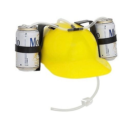 RDY 送料無料 Beer Soda Guzzler Helmet - Drinking Hat By Trademark Innovations (イエロー) 楽天海外通販 Beer Soda Guzzler Helmet - Drinking Hat By Trademark Innovations (Yellow)