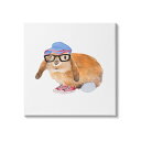 [送料無料] Stupell Indtries Baby Rabbit Glasses Blue Hat Playful Red Shoes,17 x 17,Design by Lanie Loreth. [楽天海外通販] | Stupell Indtries Baby Rabbit Glasses Blue Hat Playful Red Shoes,17 x 17,Design by Lanie Loreth