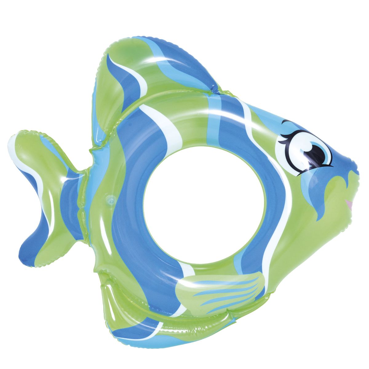 [RDY] [送料無料] 31 "緑の膨脹可能な魚の子供の水泳のリング管の浮遊物 [楽天海外通販] | 31" Green Inflatable Fish Children's Swim Ring Tube Float