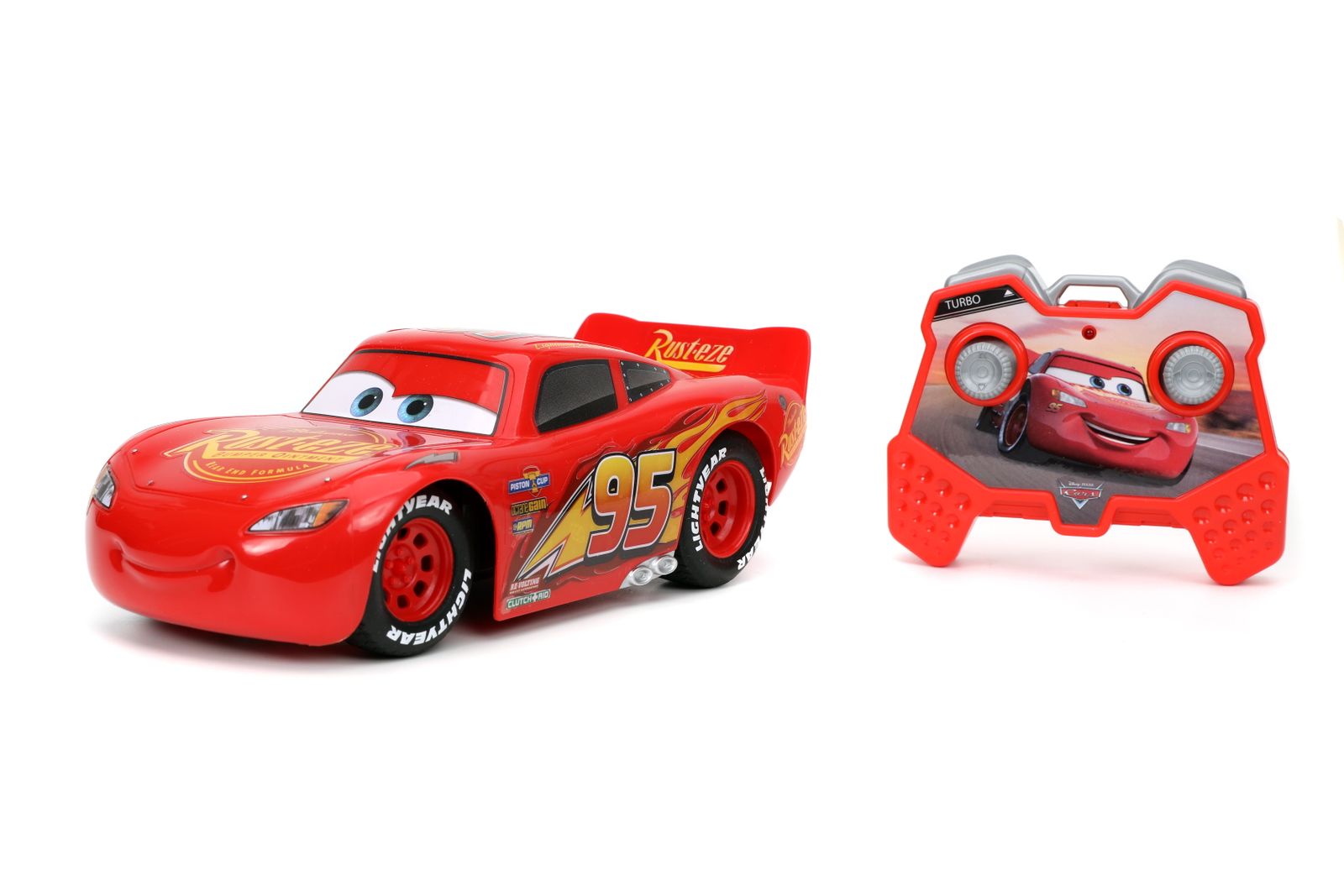 [RDY] [送料無料] Disney ピクサーカーズ 1:24 ライトニング・マックィーン RCラジコンカー [楽天海外通販] | Disney Pixar Cars 1:24 Lightning McQueen RC Radio Control Cars