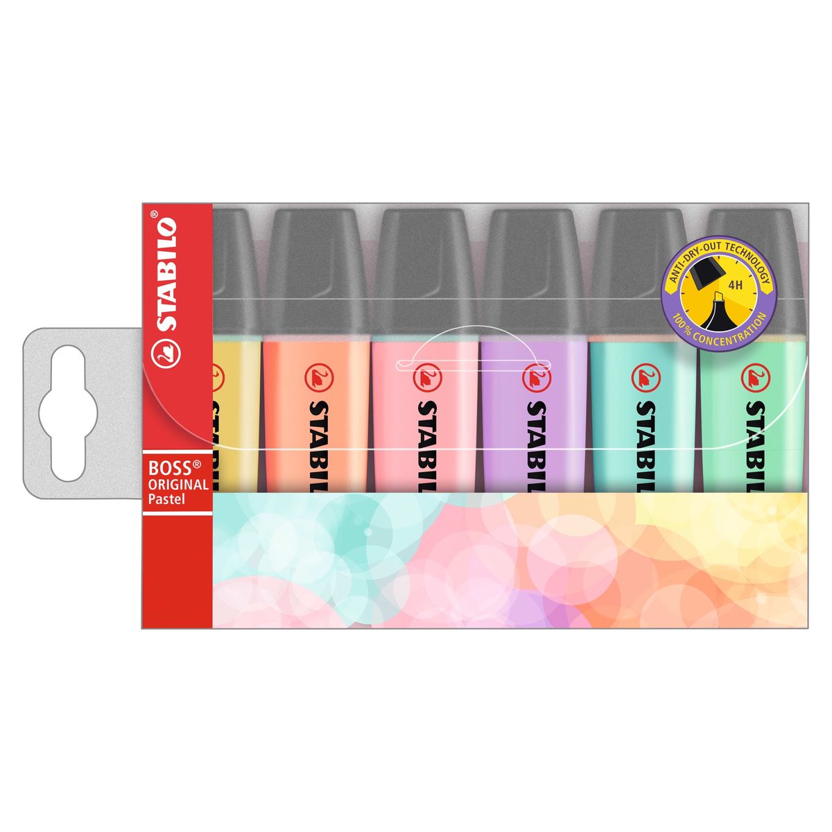 [RDY] [送料無料] STABILO BOSS ORIGINAL パステル蛍光ペン6色セット [楽天海外通販] | STABILO BOSS ORIGINAL Pastel Highlighter Set, 6-Color
