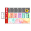 RDY 送料無料 STABILO BOSS ORIGINAL パステル蛍光ペン6色セット 楽天海外通販 STABILO BOSS ORIGINAL Pastel Highlighter Set, 6-Color