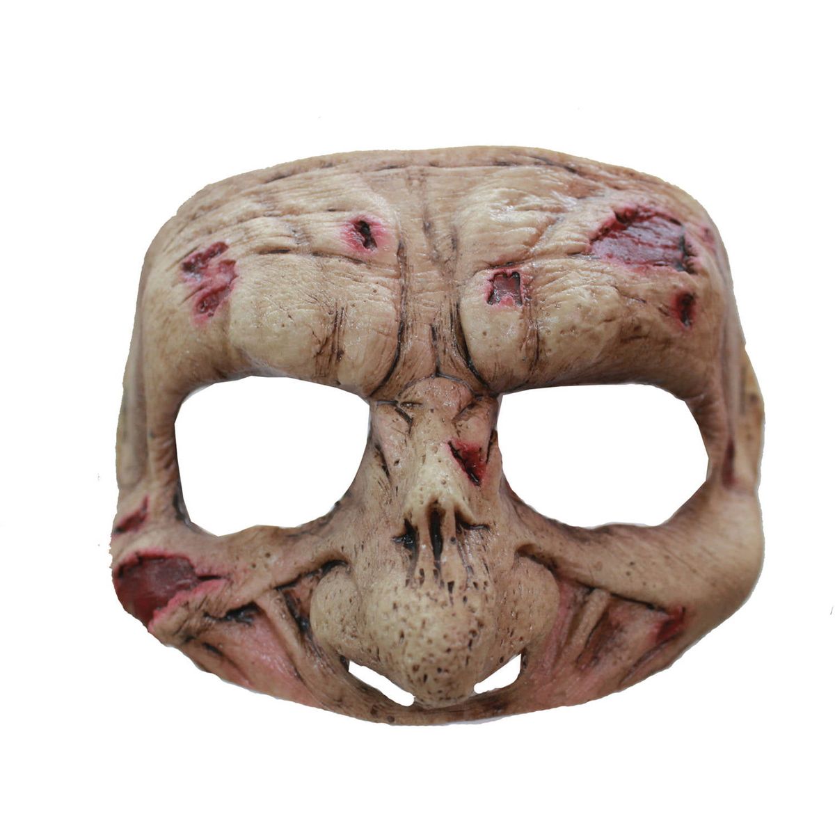 [RDY] [送料無料] ゾンビラテックスハーフマスク大人ハロウィンアクセサリー [楽天海外通販] | Zombie Latex Half Mask Adult Halloween Accessory