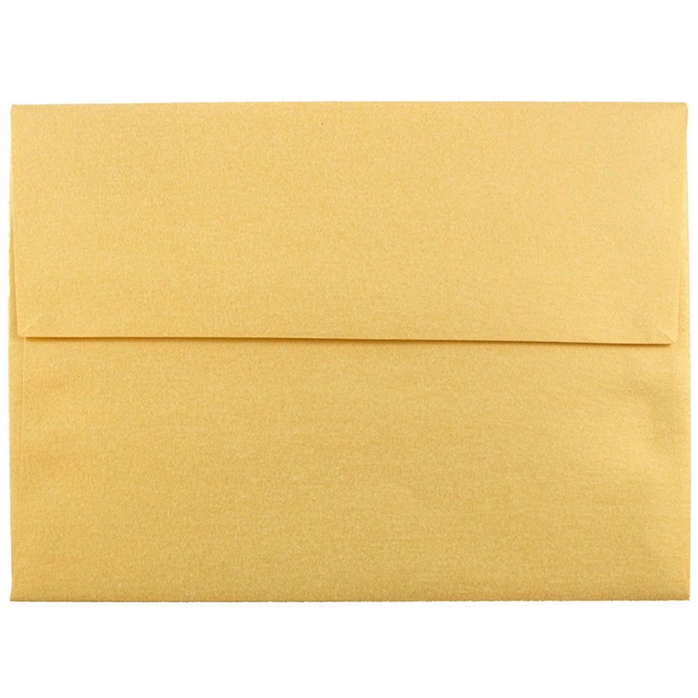 楽天Walmart 楽天市場店[RDY] [送料無料] JAM Paper & Envelope A6封筒、4 3/4 x 6 1/2、ゴールドメタリック、50枚入り [楽天海外通販] | JAM Paper & Envelope A6 Envelopes, 4 3/4 x 6 1/2, Gold Metallic, 50/Pack