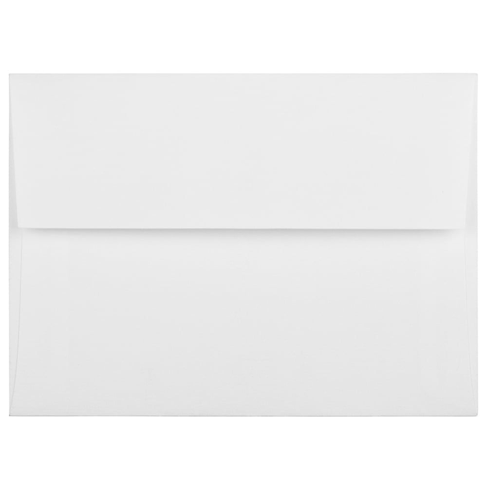 楽天Walmart 楽天市場店[OverY16] [送料無料] JAM Paper & Envelope A6ストラスモア招待状封筒、4 3/4 x 6 1/2、ブライトホワイトリネン、250/箱 [楽天海外通販] | JAM Paper & Envelope A6 Strathmore Invitation Envelopes, 4 3/4 x 6 1/2, Bright