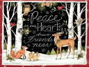 [RDY] [送料無料] LANG Peace in our hearts ボックス入りクリスマスカード [楽天海外通販] | LANG PEACE IN OUR HEARTS BOXED CHRISTMAS CARDSの商品画像