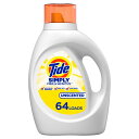 [送料無料] Tide シンプリー フリー＆センシティブ 64回分 液体洗濯洗剤 92 fl oz [楽天海外通販] | Tide Simply Free &amp; Sensitive, 64 Loads Liquid Laundry Detergent, 92 fl oz