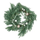 RDY 送料無料 Noble House ゲデス オーナメント付き人工松リース グリーン 26インチ 楽天海外通販 Noble House Geddes Artificial Pine Wreath with Ornaments, Green, 26