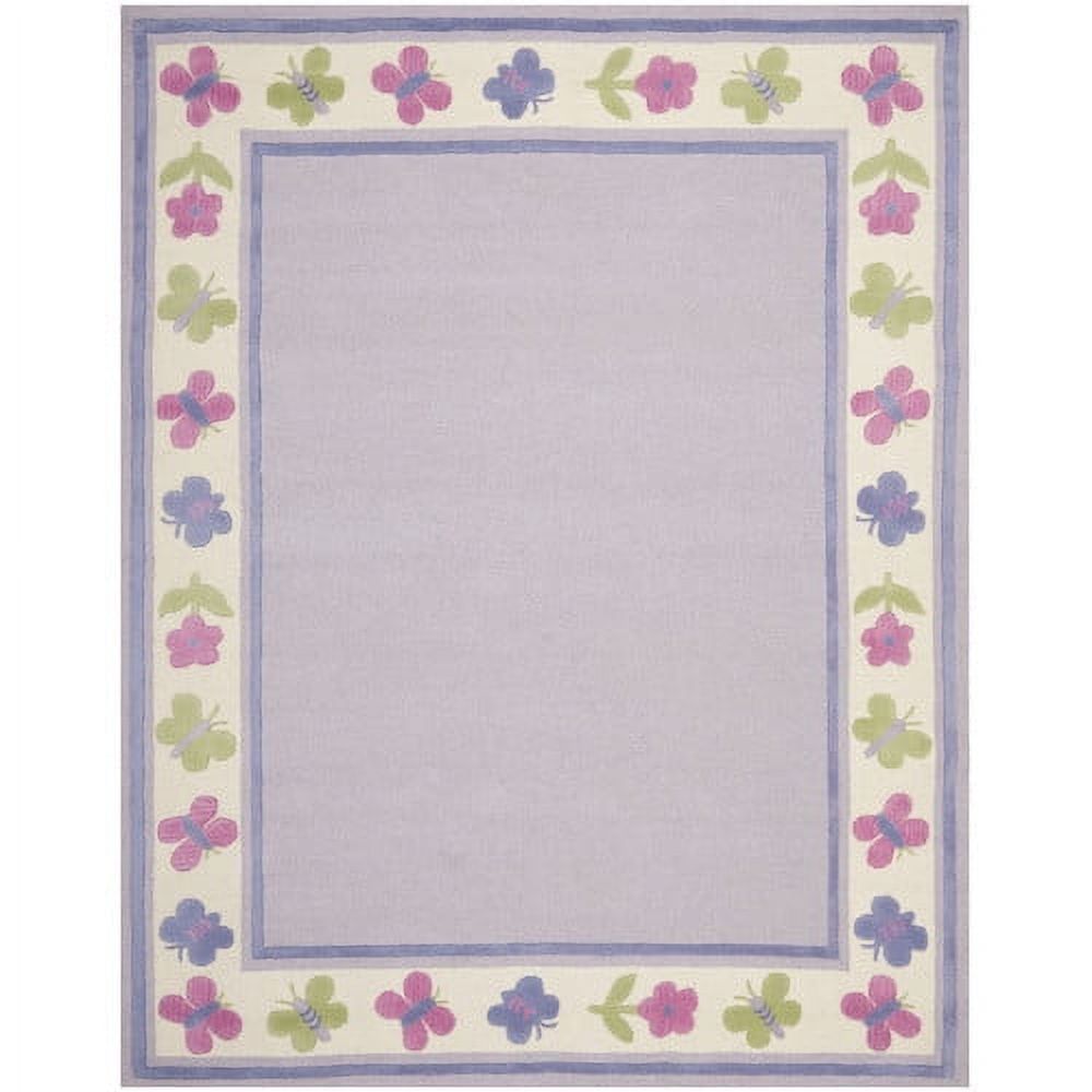 [RDY] [送料無料] Safavieh キッズ SFK354A ハンドメイドラベンダー/マルチラグ [楽天海外通販] | SAFAVIEH Kids SFK354A Handmade Lavender / Multi Rug