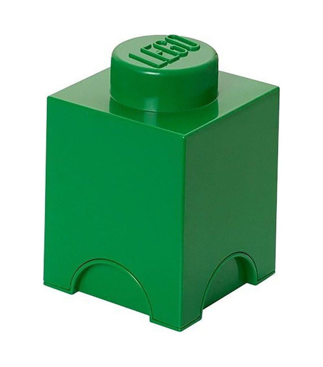 [RDY] [送料無料] LEGO ストレージブリック1、ダークグリーン [楽天海外通販] | LEGO Storage Brick 1, Dark Green