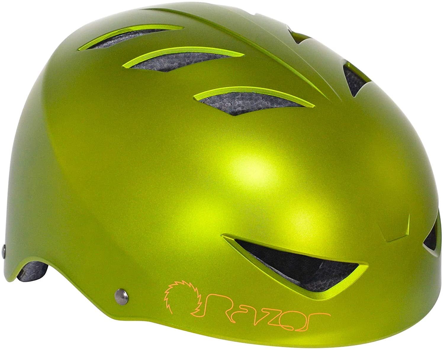 [̵] Razor V-12 ޥ㥹եȡޥݡġإåȡƥ󡦥ܥ [ŷ] | Razor V-12 Adult Multi Sport Helmet with Micro Adjustment, Satin Avocado