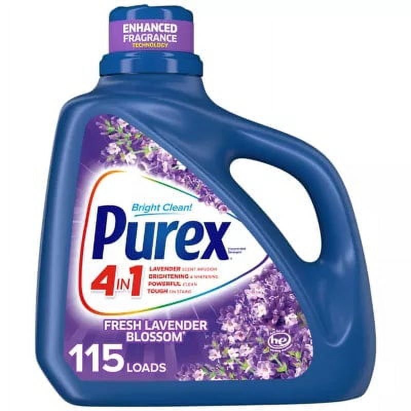 [RDY] [送料無料] Purex 液体洗濯洗剤、フレッシュラベンダーの香り、150液量オンス、115回分 [楽天海外通販] | Purex Liquid Laundry Detergent, Fresh Lavender Blossom Fragrance, 150 Fluid Ounces, 115 Loads(3)