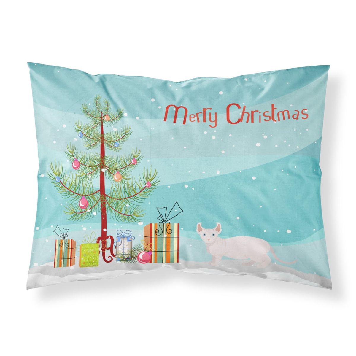 [RDY] [送料無料] Carolines Treasures CK4612PILLOWCASE Dwelf 3 Cat Merry Christmas ファブリックスタンダード枕カバー, スタンダード, マルチカラー [楽天海外通販] | Carolines Treasures CK4612PILLOWCASE Dwelf 3 Cat Merry C