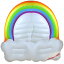 [送料無料] インフレータブル虹と雲のスイミング プール浮島 68 インチ [楽天海外通販] | Inflatable Rainbow and Clouds Swimming Pool Float Island 68-Inch