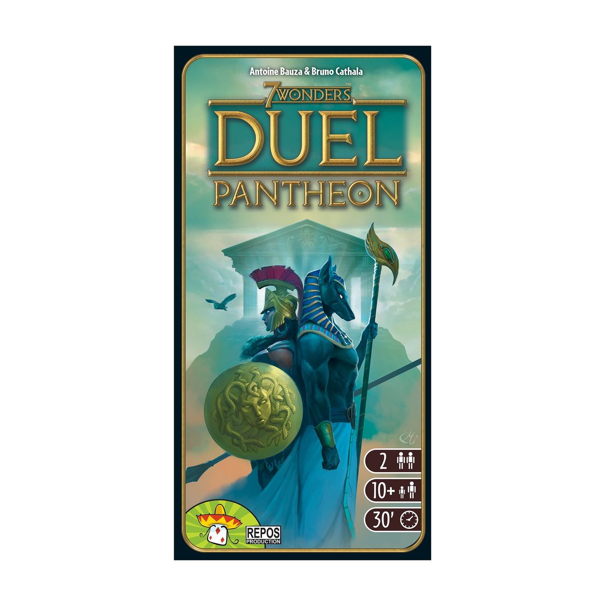 [送料無料] 7 Wonders Duel 戦略ボードゲーム：パンテオン拡張 10歳以上対象 Asmodee [楽天海外通販] | 7 Wonders Duel Strategy Board Game: Pantheon Expansion for Ages 10 and up, from Asmodee