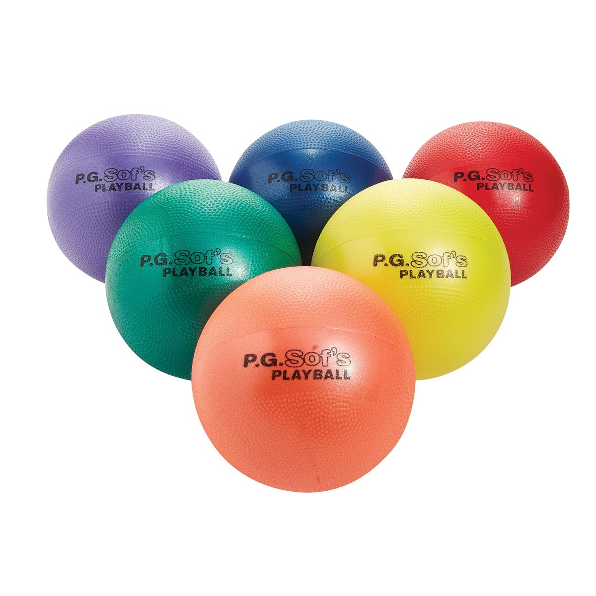 [RDY] [送料無料] Color My Class P.G. Sof's™ボール、6個入り [楽天海外通販] | Color My Class® P.G. Sof's™ Balls, 6-Pack