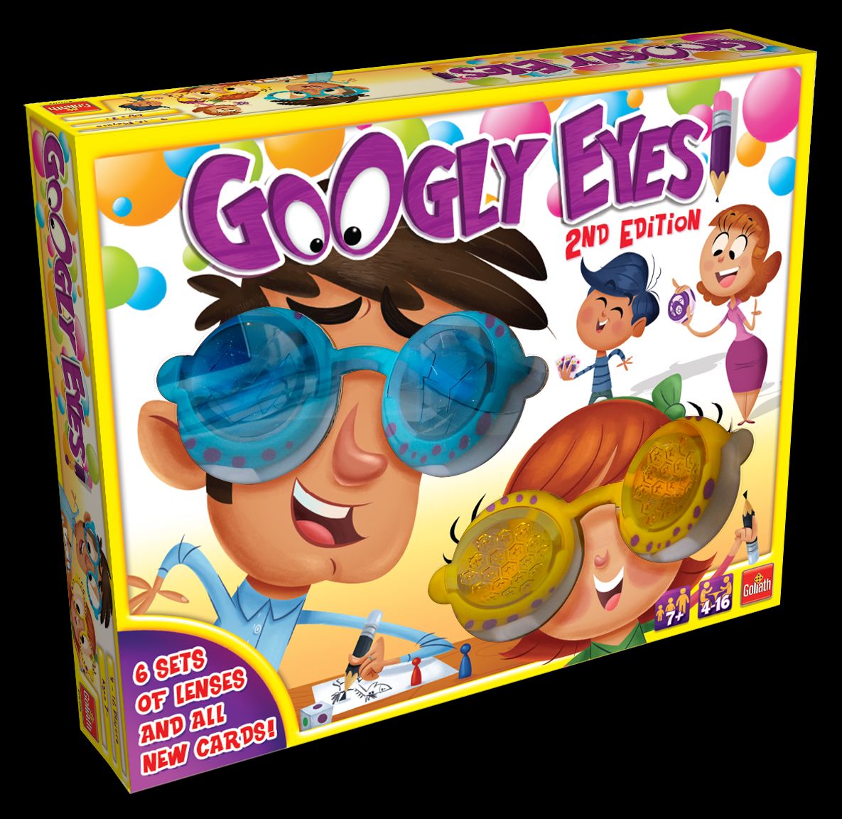[送料無料] Goliath ゲーム - Googly Eyes™ Showdown- キッズ＆ファミリーゲーム [楽天海外通販] | Goliath Games - Googly Eyes™ Showdown- Kids & Family Game