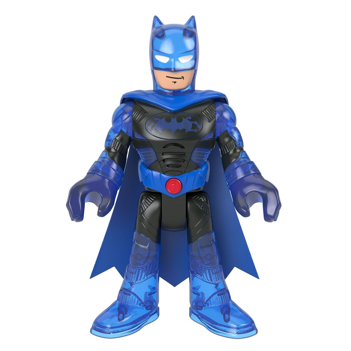   Imaginext DCスーパーフレンズ デラックスバットテック バットマンXL 10インチフィギュア ライト＆サウンド付  | Imaginext DC Super Friends Deluxe Bat-Tech Batman XL 10-Inch Figur