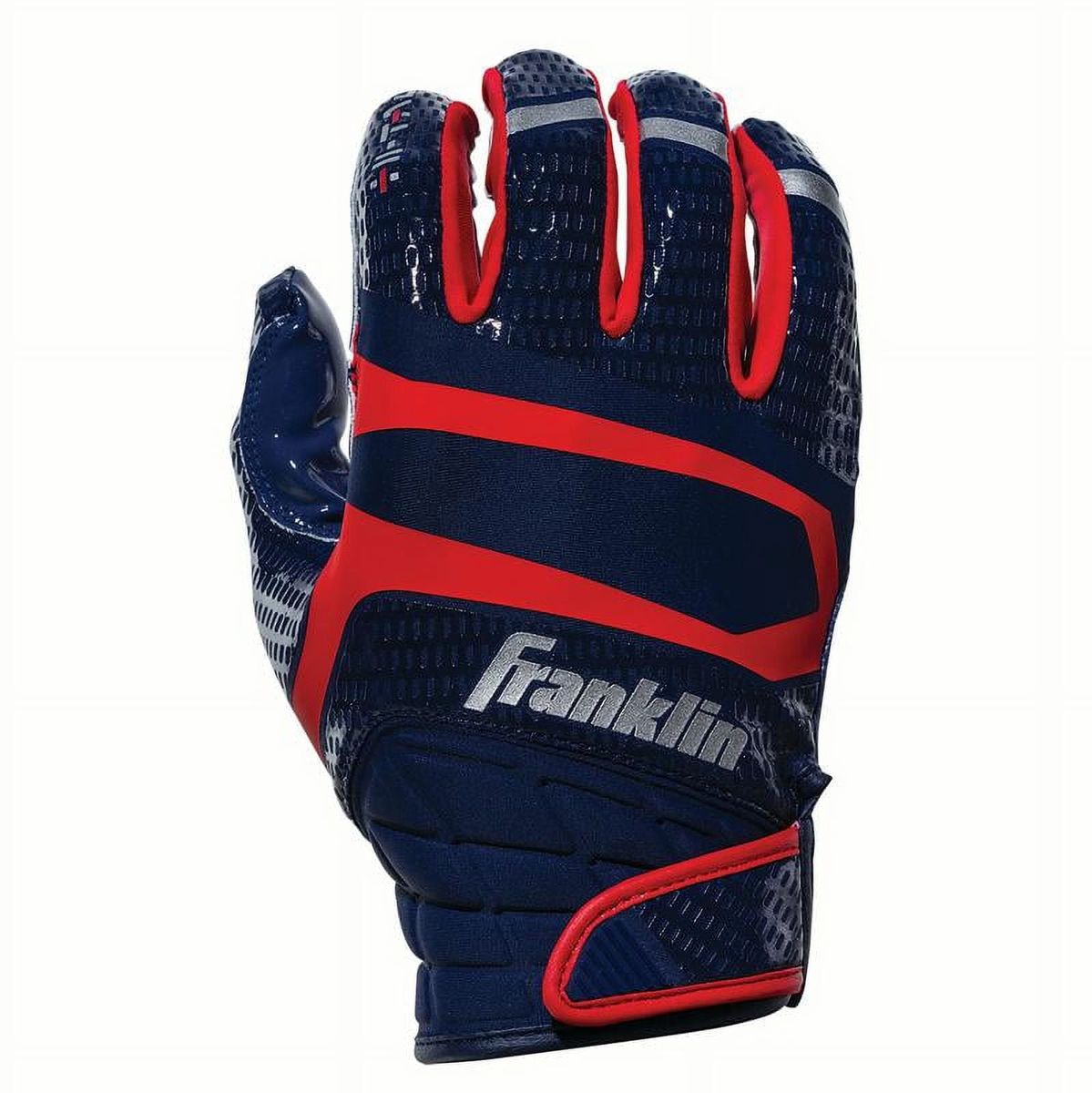 [RDY] [] Franklin Sports nCE^bNEv~AEtbg{[EV[o[EO[u - lCr[^bh - [X M [yVCOʔ] | Franklin Sports Hi-Tack Premium Football Receiver Gloves - Nav