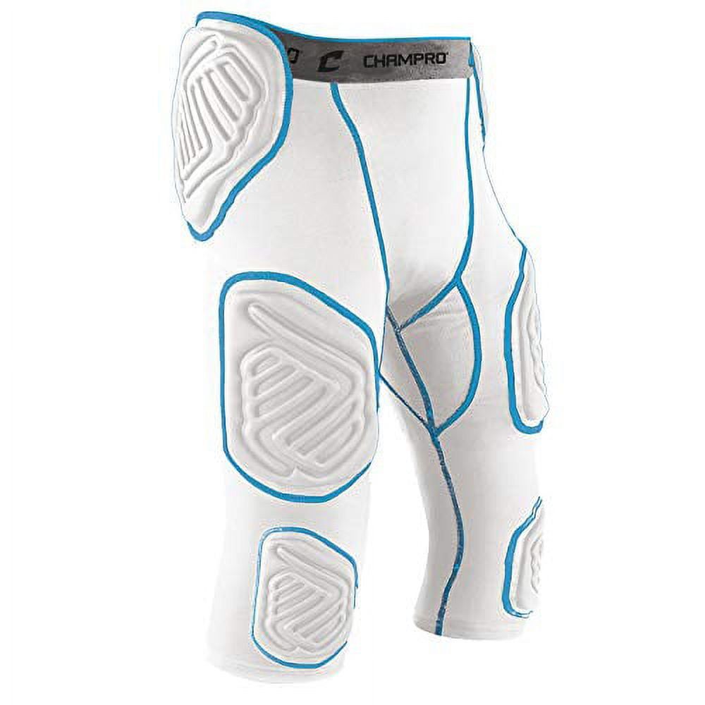 [RDY] [] CHAMPRO X|[cEuEbV 7pbȟ^TbJ[K[hARvbVtBbg [yVCOʔ] | Champro Sports Bull Rush 7-Pad Integrated Football Girdle, Compression Fit