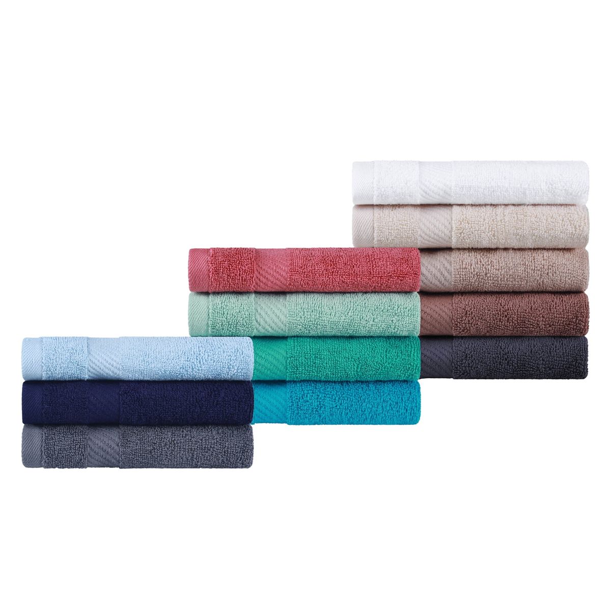 [RDY] [̵] Superior ǥ롦ץʥХ4祻å, ⡼ѡ [ŷ] | Superior Kendell Egyptian Cotton Bath Towels, Set of 4, Smoked Pearl