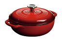 送料無料 Lodge 鋳鉄製3クォート ホーローダッチオーブン レッド 楽天海外通販 Lodge Cast Iron 3 Quart Enameled Dutch Oven Red