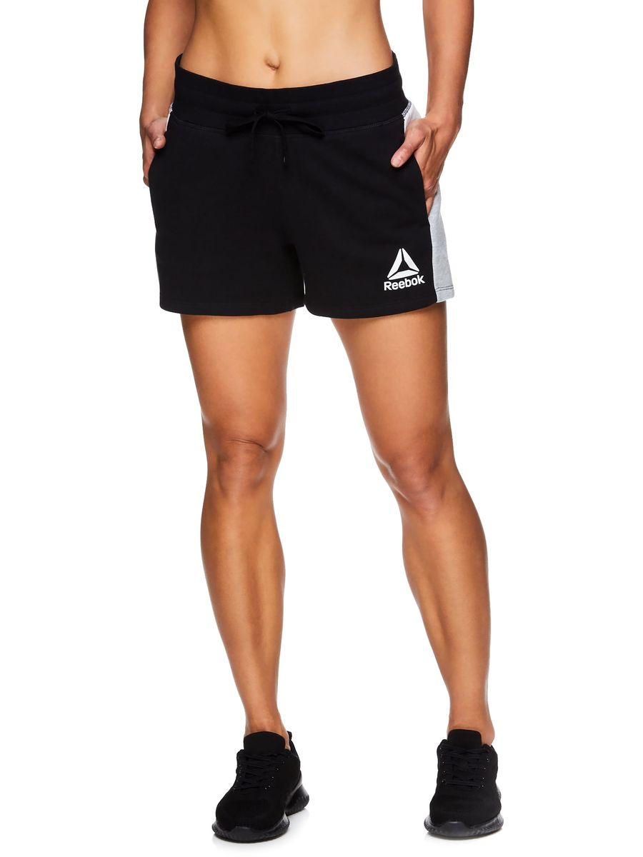 [RDY] [送料無料] Reebok ポケット付きレディース・カラーブロック・フレンチテリー・ショーツ XS-XXXL [楽天海外通販] | Reebok Womens Journey Color Block French Terry Shorts with Pockets, Sizes XS-XXXL