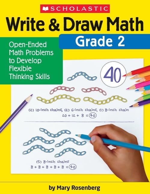 [送料無料] 書く・描く算数：小学2年生：柔軟な思考力を育てるオープンエンドの算数問題 (ペーパーバック) [楽天海外通販] | Write & Draw Math: Grade 2: Open-Ended Math Problems to Develop Flexible Thinki