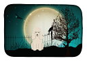 [RDY] [] nEB[Ev[h zCgH튣}bg [yVCOʔ] | Halloween Scary Poodle White Dish Drying Mat