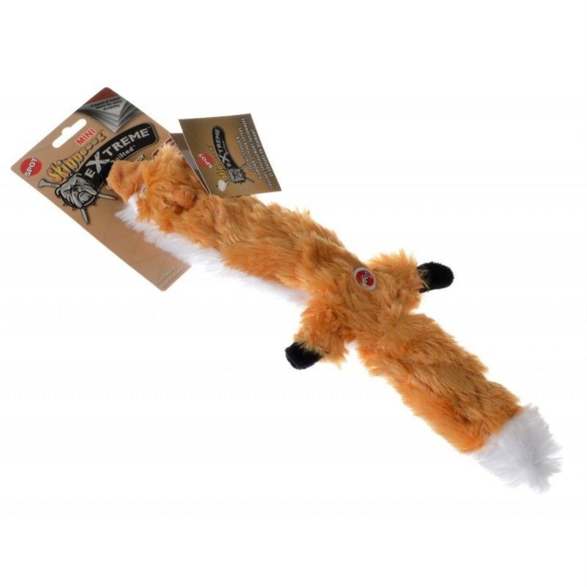 [送料無料] SPOT Skinneeez エクストリーム・キルティング・プラッシュ・フォックス 犬用おもちゃ 14インチ [楽天海外通販] | SPOT Skinneeez Extreme Quilted Plush Fox Dog Toy, 14"