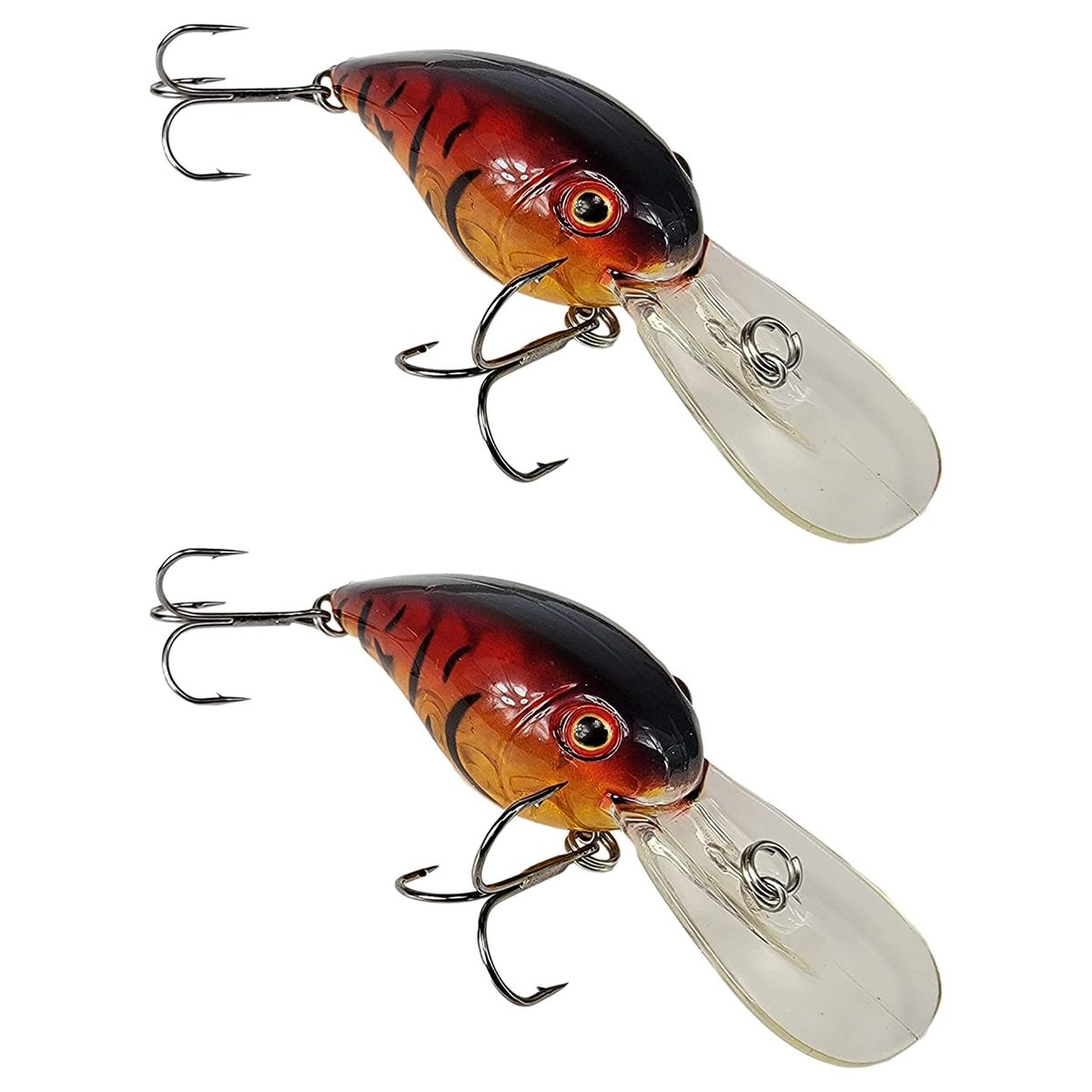 RDY 送料無料 Tackle HD 2パック リップクランクベイトルアー 3.25インチ レッドクロー 楽天海外通販 Tackle HD 2-Pack, Lipped Crankbait Fishing Lure, 3.25-inch, Red Craw