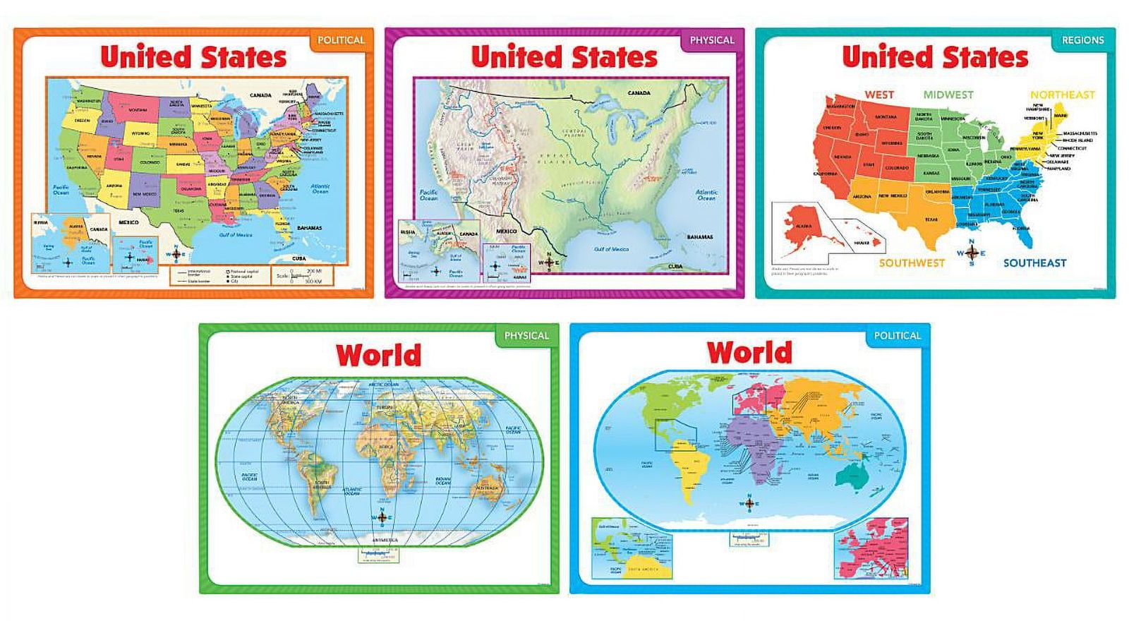 [RDY] [送料無料] Scholastic Teaching Solutions ティーチング・マップ掲示板セット [楽天海外通販] | Scholastic Teaching Solutions Teaching Maps Bulletin Board Set