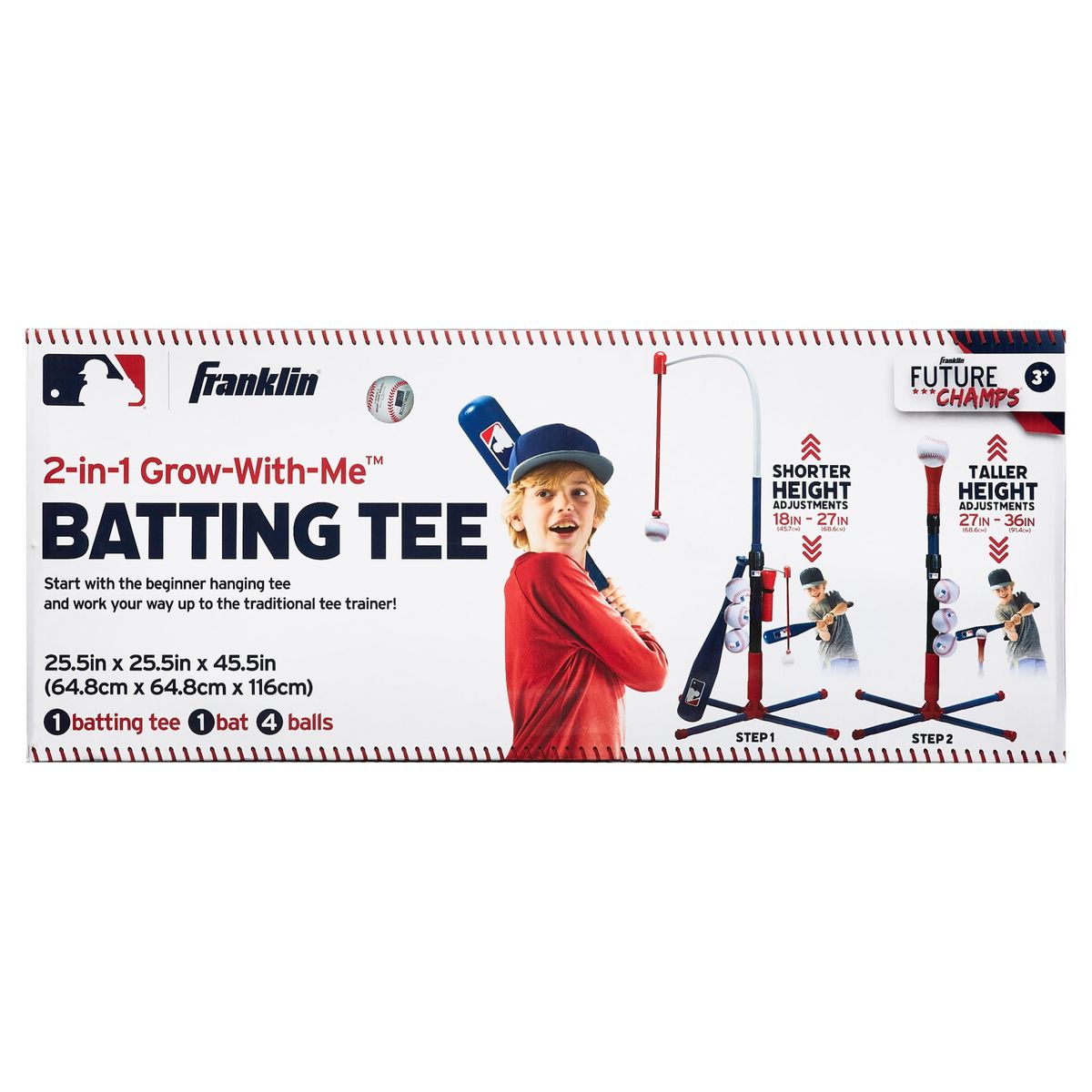 [RDY] [送料無料] Franklin Sports グローウィズミー・ベースボール・ティー＋スタンドセット（ユース..