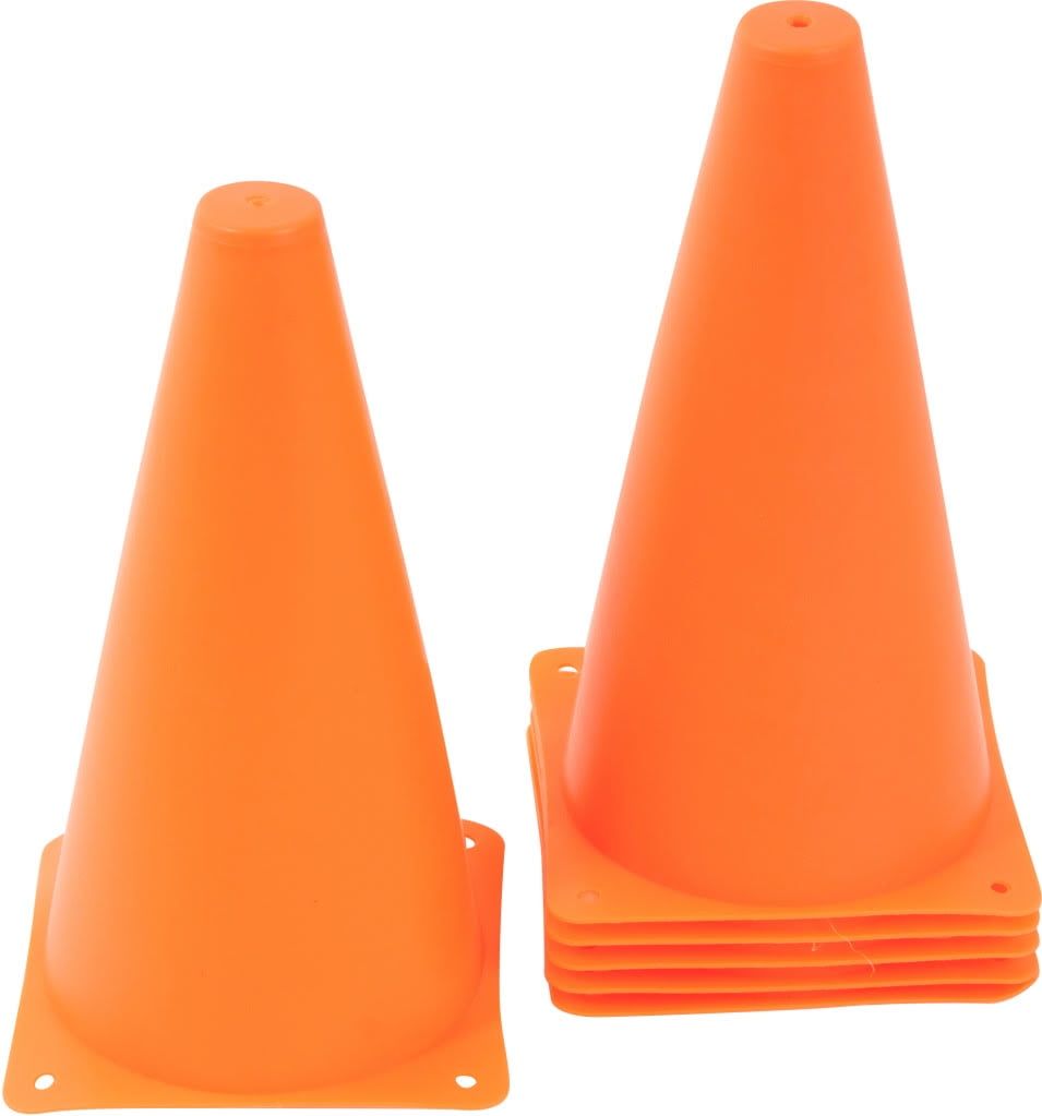 [RDY] [送料無料] Trademark Innovations 9 "オレンジスポーツコーン（12ピース） [楽天海外通販] | Trademark Innovations 9" Orange Sports Cones (12 Pieces)