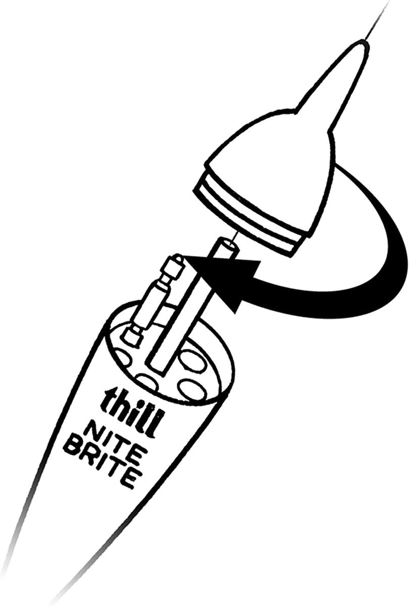 [送料無料] Thill ナイトブライト バッテリーライト フィッシングルアー バッテリーライト イエロー [楽天海外通販] | Thill Night Brite Battery Light Fishing Lure Battery light Yellow