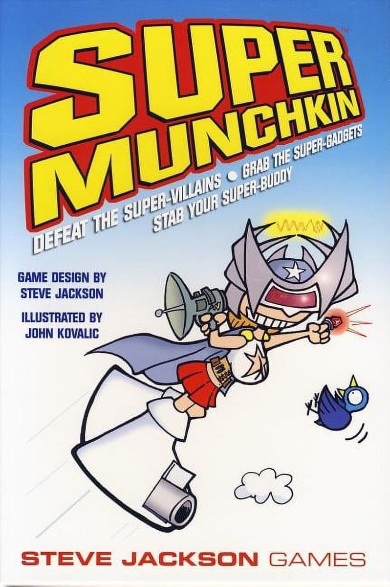 [RDY] [送料無料] マンチキンスーパーマンチキンカードゲーム Steve Jackson Games [楽天海外通販] | Munchkin: Super Munchkin Card Game, by Steve Jackson Games