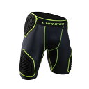 [RDY] [̵] CHAMPRO ݡġ֥롦å 5ѥåɡåɥ롢ץå󡦥եå [ŷ] | Champro Sports Bull Rush 5-Pad Football Girdle, Compression Fit