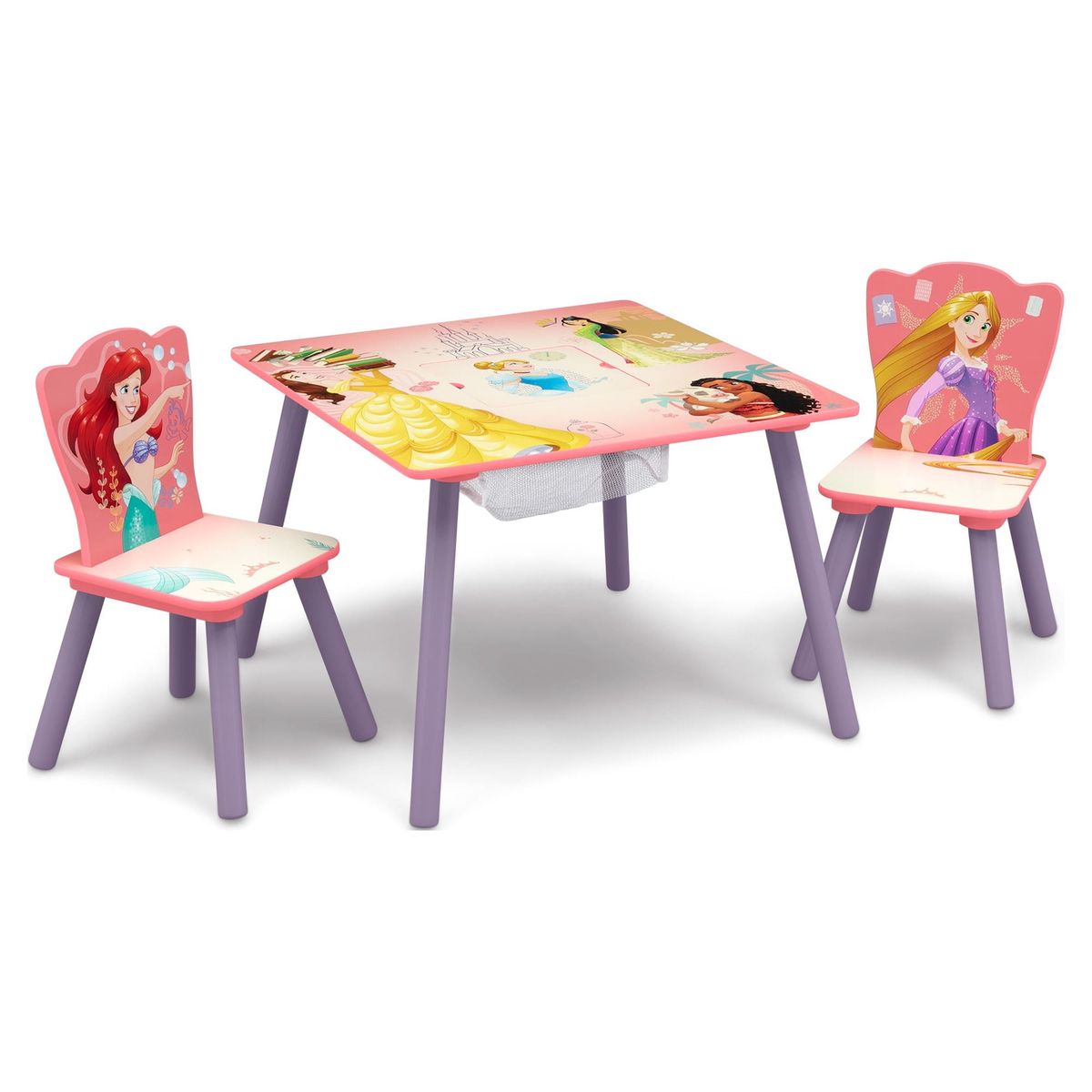 [RDY] [̵] Disney Ǽդץ󥻥ơ֥å by ǥ륿ɥ [ŷ] | Disney Princess Table and Chair Set with Storage by Delta Children