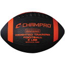 [] CHAMPRO X|[cEFCgo[tbg{[ATCY [yVCOʔ] | Champro Sports Weighted Rubber Football, Intermediate Size