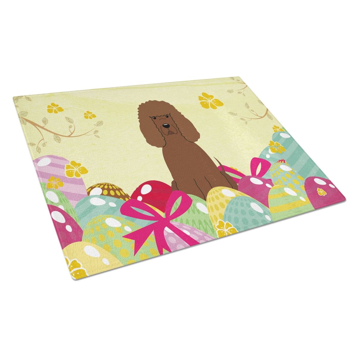 [送料無料] Carolines Treasures BB6063LCB イースターエッグ アイリッシュウォータースパニエル ガラ..