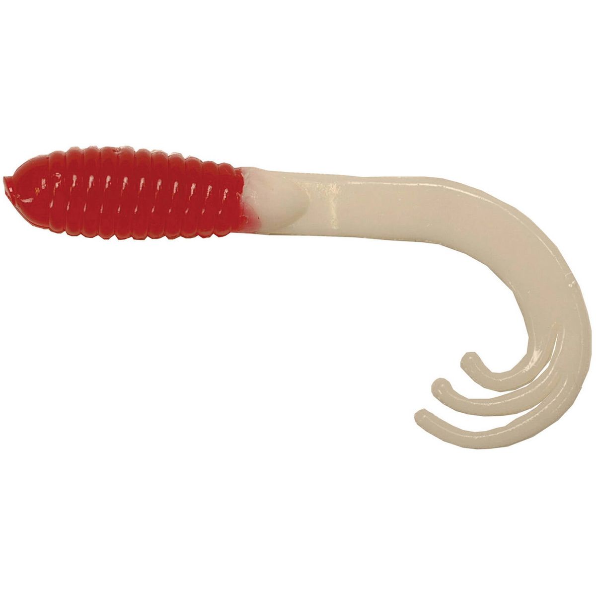 [RDY] [送料無料] Big Bite Baits 2インチトリプルチップグラブ (ベース UPC 0080510401890) カラー RED-WHT [楽天海外通販] | Big Bite Baits 2