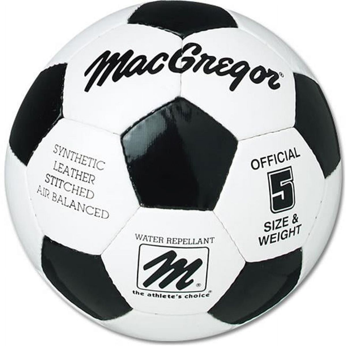 [送料無料] マクレガー クラシックサッカーボール 3号球 ブラック＆ホワイト [楽天海外通販] | MacGregor Classic Soccer Ball, Size 3, Black and White
