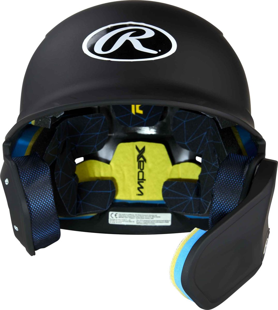 [送料無料] Rawlings MACH ワントーン マット ヘルメット/アジャスタブル フェイスガード付 - シニア｜マットブラック｜SENIOR [楽天海外通販] | Rawlings MACH One-Tone Matte Helmet w/Adjustable Face Guar
