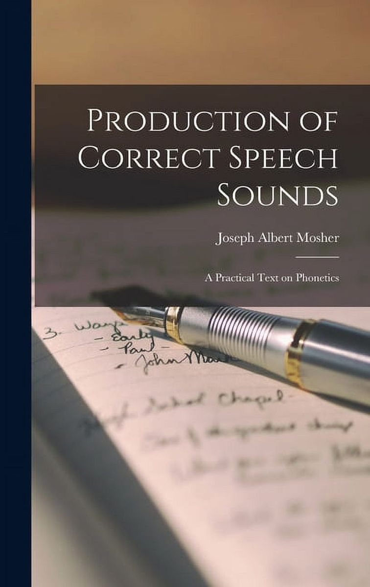 Walmart ŷԾŹ㤨[̵] ȯؼƥ (ϡɥС [ŷ] | Production of Correct Speech Sounds: a Practical Text on Phonetics (HardcoverפβǤʤ12,938ߤˤʤޤ