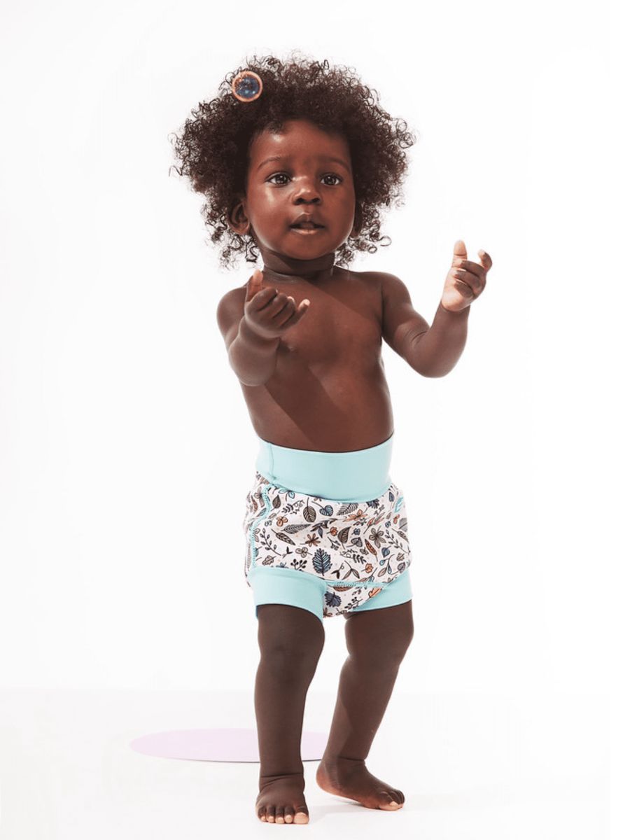 [RDY] [送料無料] Splash About 女の子用ハッピーナッピー™再利用可能スイムおむつ落ち葉、3-6ヶ月 [楽天海外通販] | Splash About Girl's Happy Nappy™ Reusable Swim Diaper Fallen Leaves, 3-6 Months