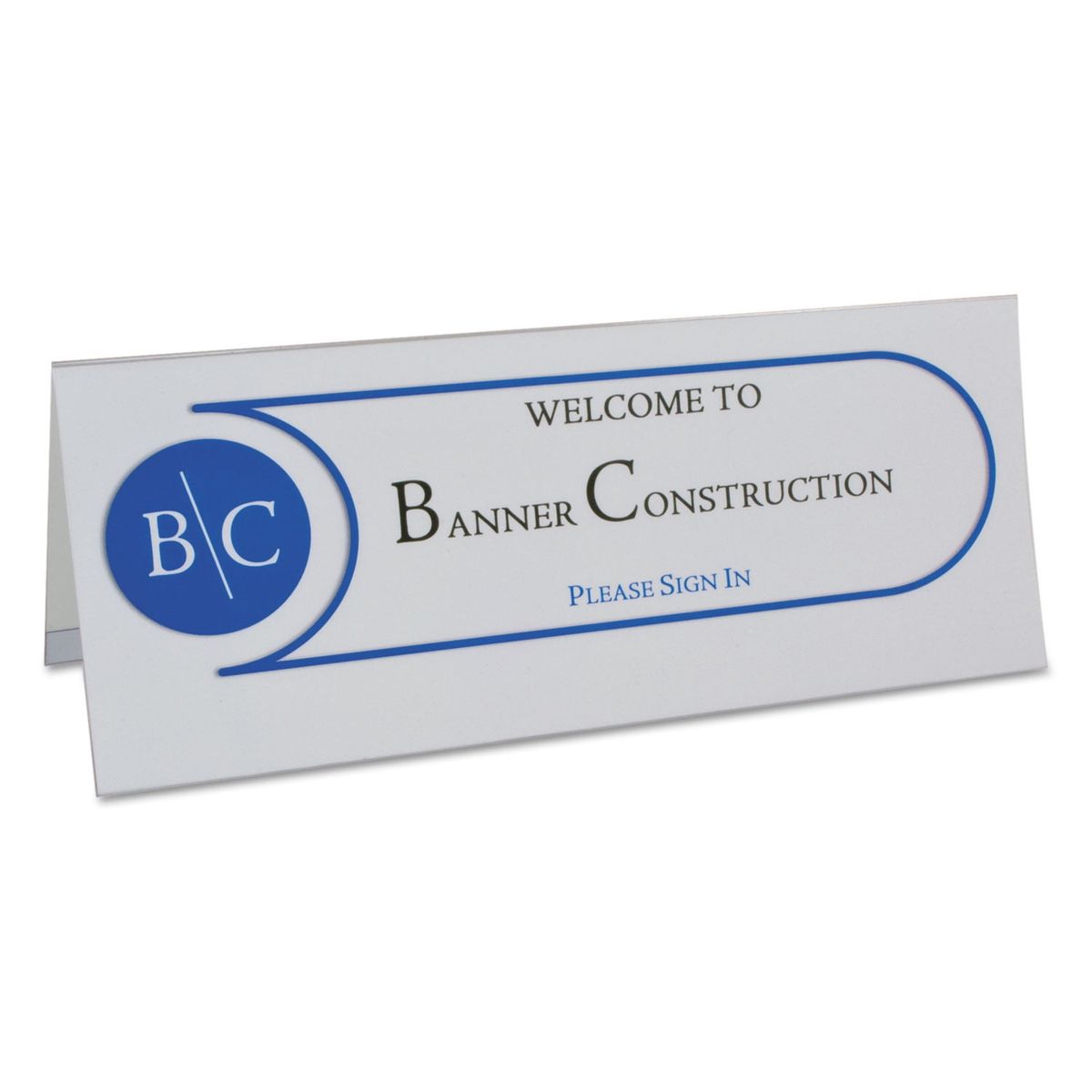 [RDY] [送料無料] C-Line テントカードホルダー、4 1/4インチ x 11インチ、硬質ヘビーウェイトクリアプ..